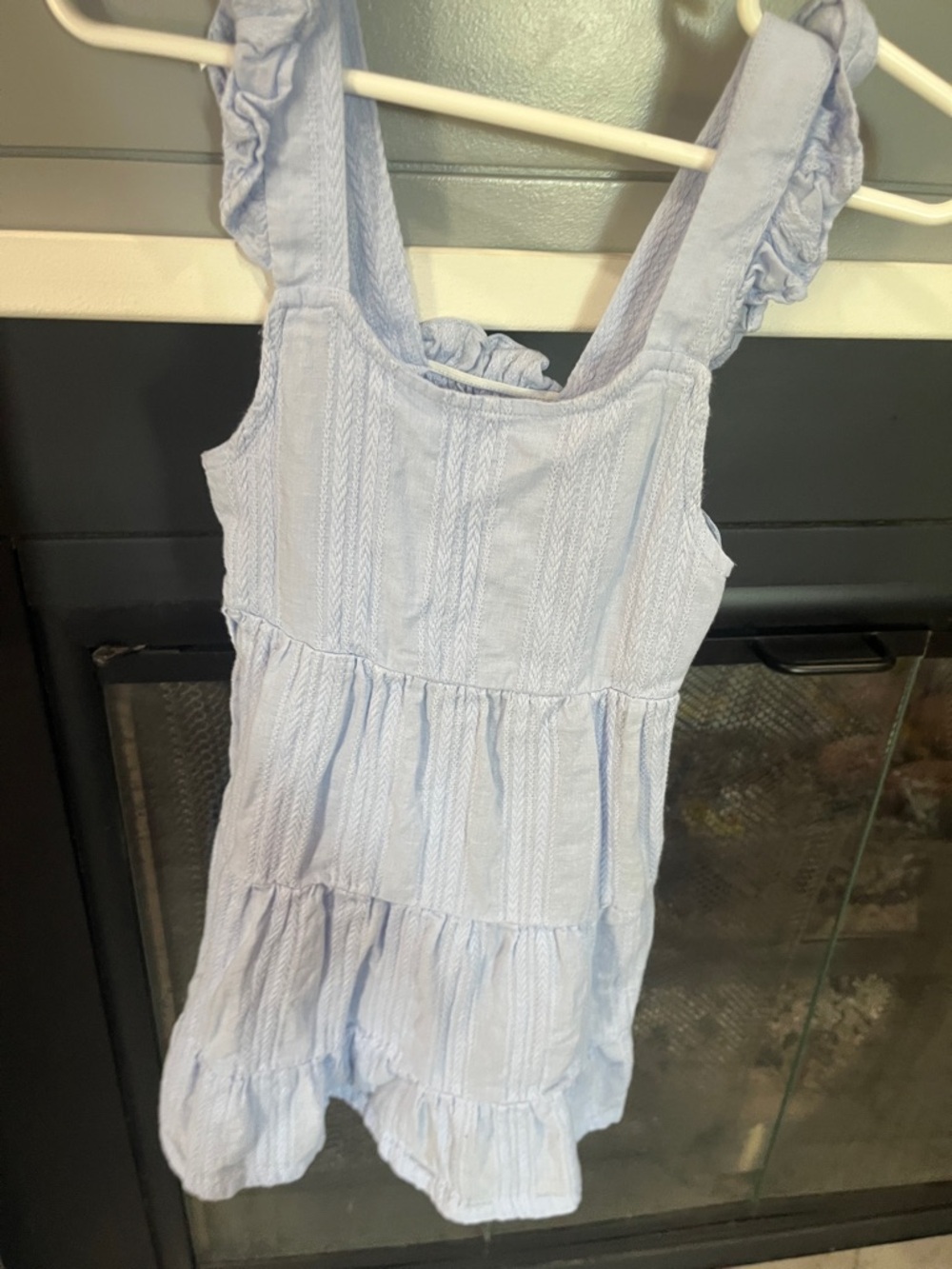 Girls' Coral Crochet-Trim Sundress - Kids Dress - Picture 7 of 7